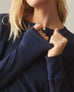 Women's Thermal Henley - True Navy